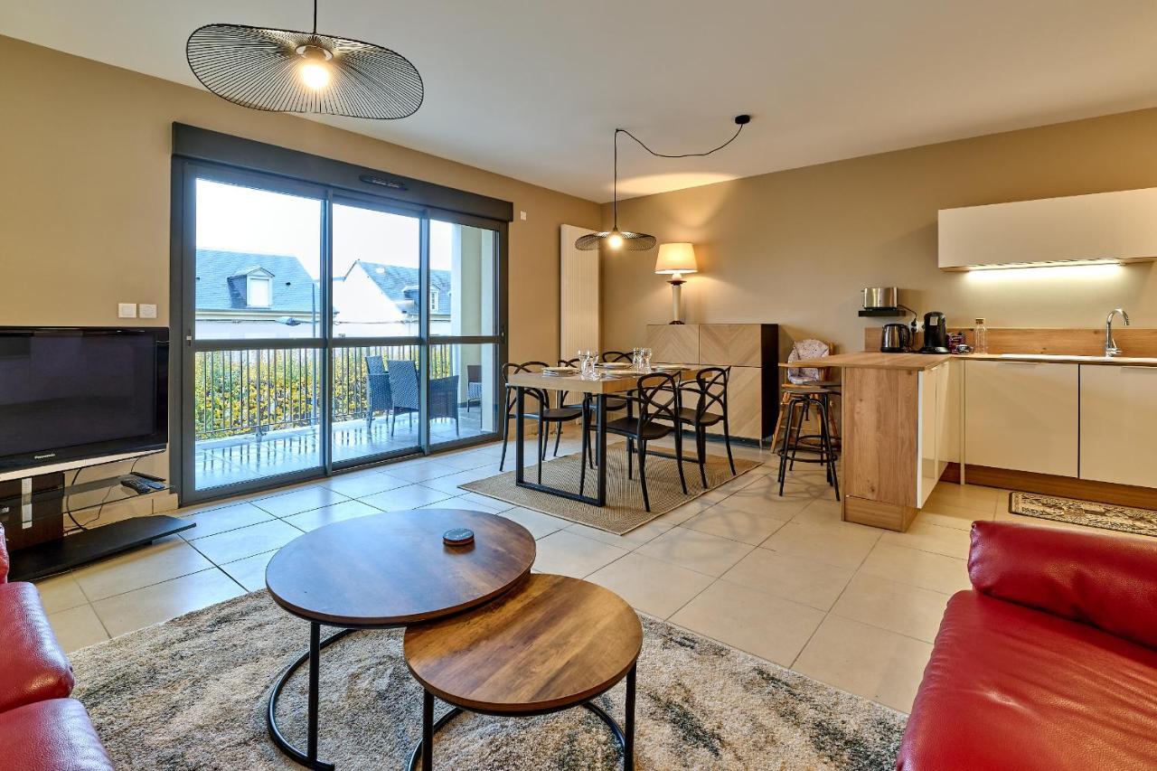 Le Manou, Appartement Neuf Avec Terrasse, Parking Sous-Terrain & Ascenseur By Primo C0Nciergerie Nevers Luaran gambar