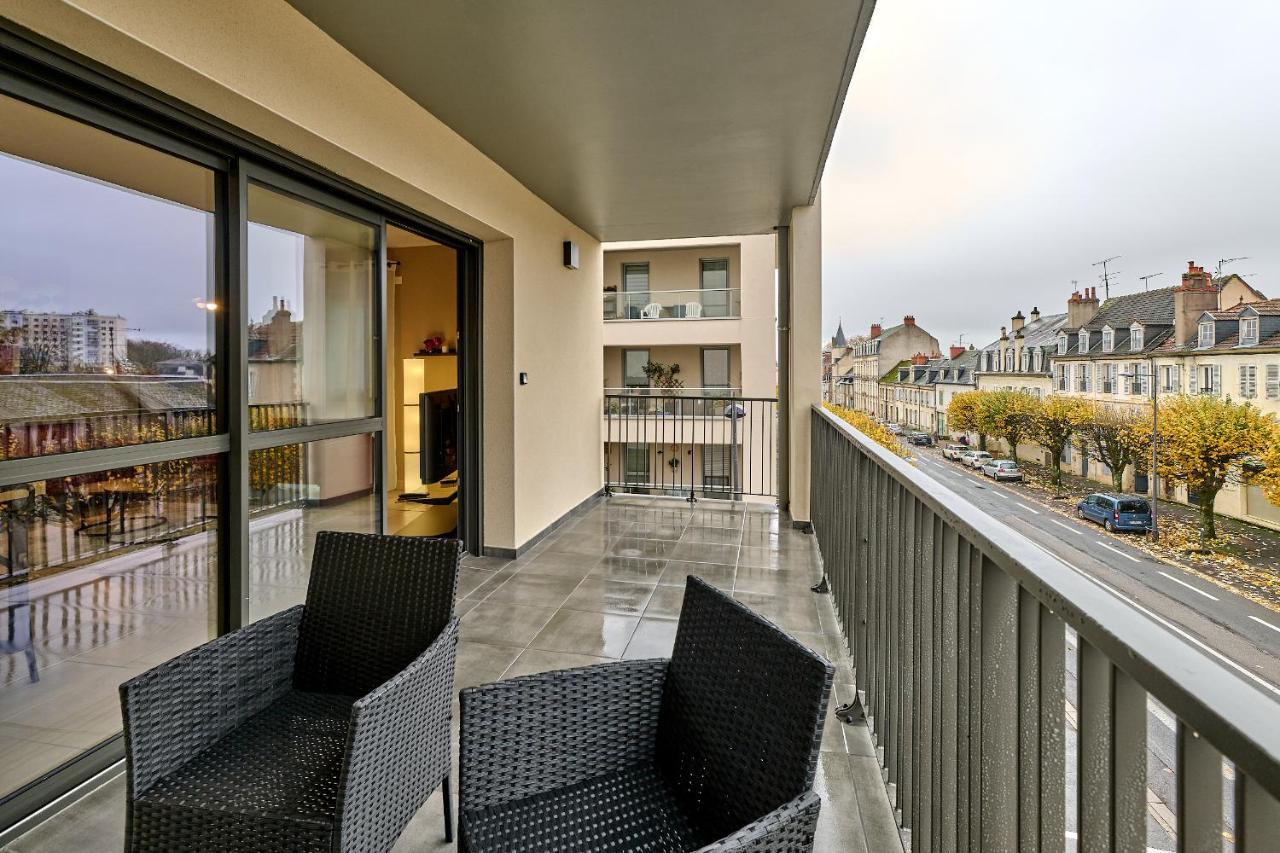 Le Manou, Appartement Neuf Avec Terrasse, Parking Sous-Terrain & Ascenseur By Primo C0Nciergerie Nevers Luaran gambar